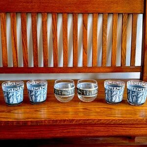 Wedgwood Blue and White Drinkware Set for Dining